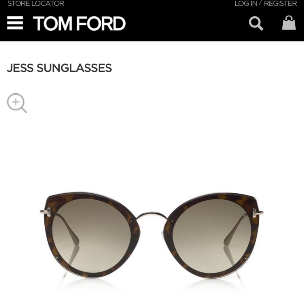 Current Season $475 Tom Ford Sunglasses